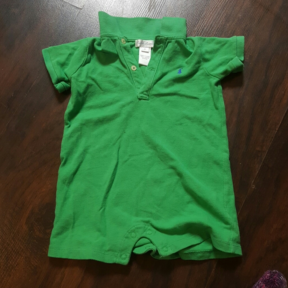 Green Ralph Lauren Polo Baby